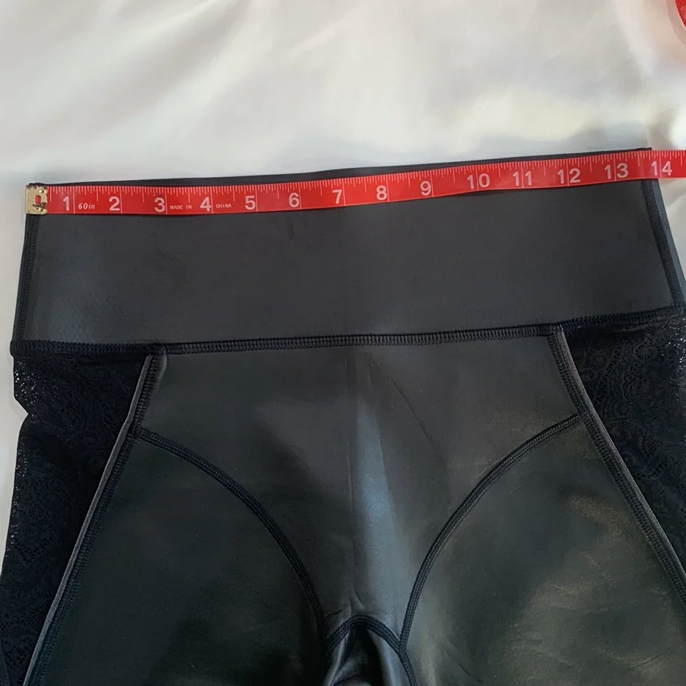NWT Kiki De Montparnasse Athleisure Lace Inset‎ Biker Shorts